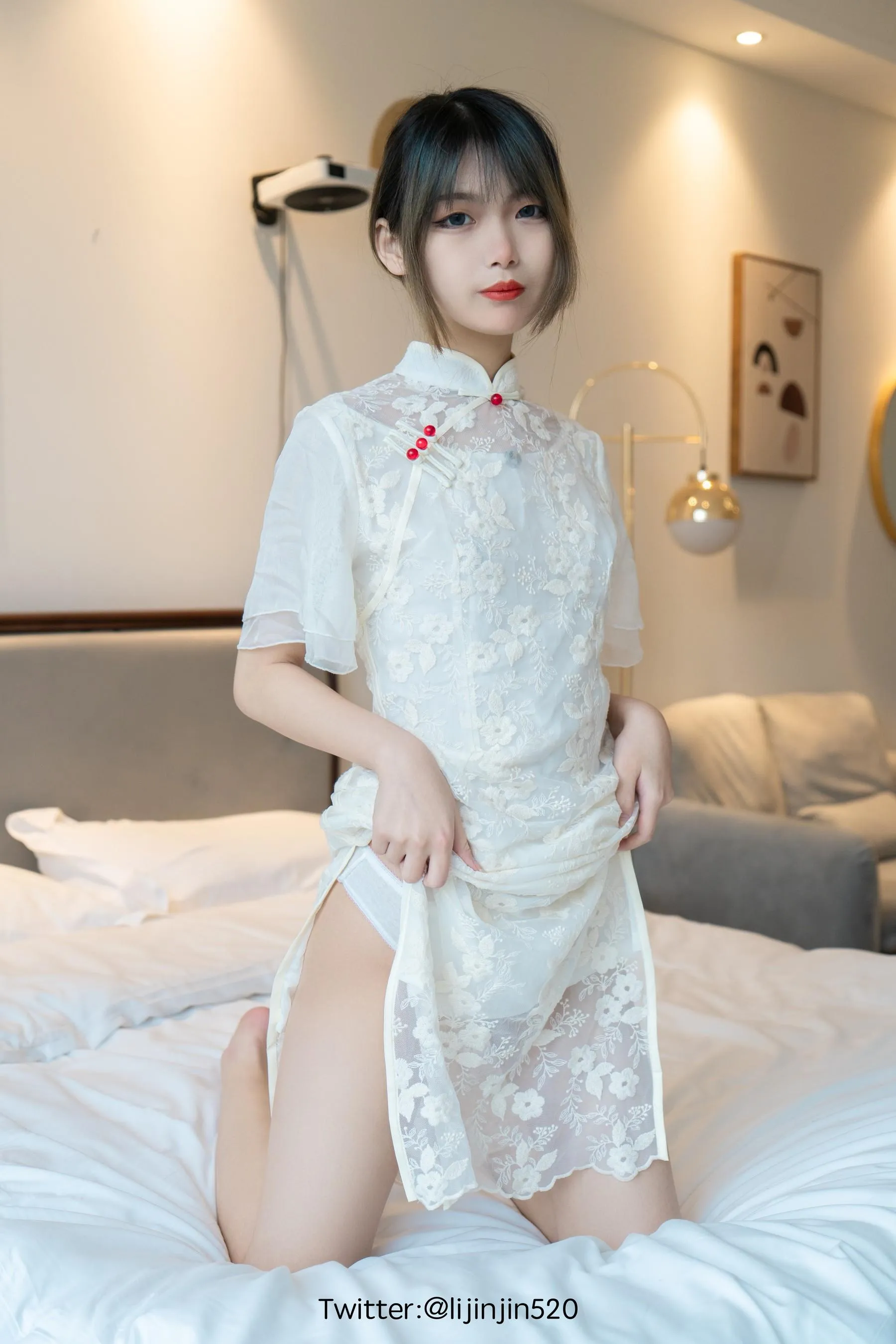 梨瑾瑾 – NO.09 改良旗袍 [20P]插图7